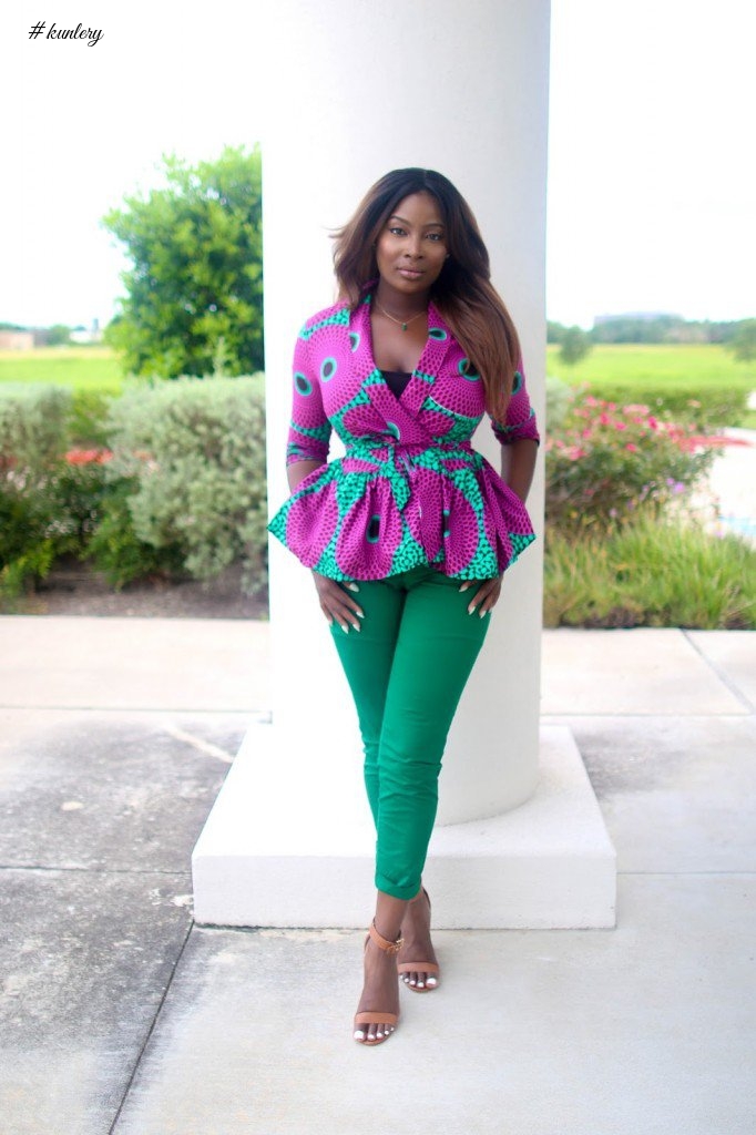 Why Peplum Tops Are Such A Hit Amongst African Women