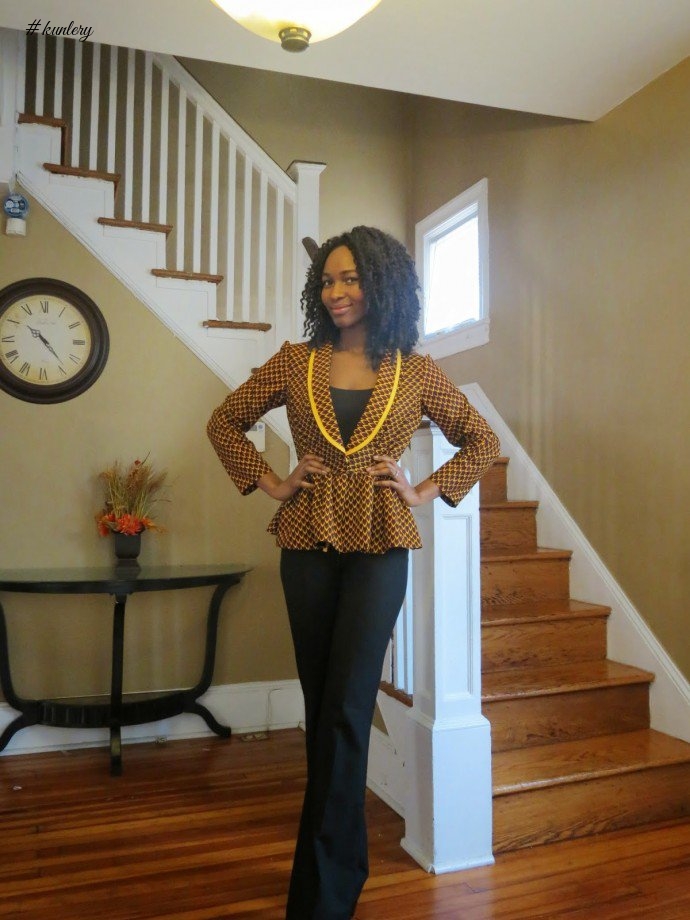 Why Peplum Tops Are Such A Hit Amongst African Women
