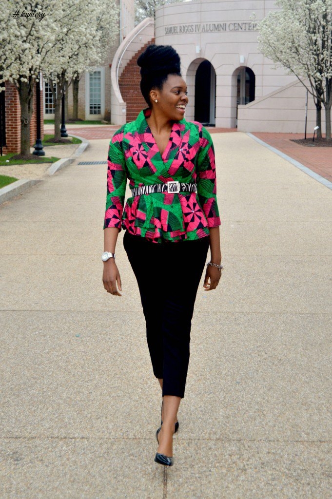 Why Peplum Tops Are Such A Hit Amongst African Women