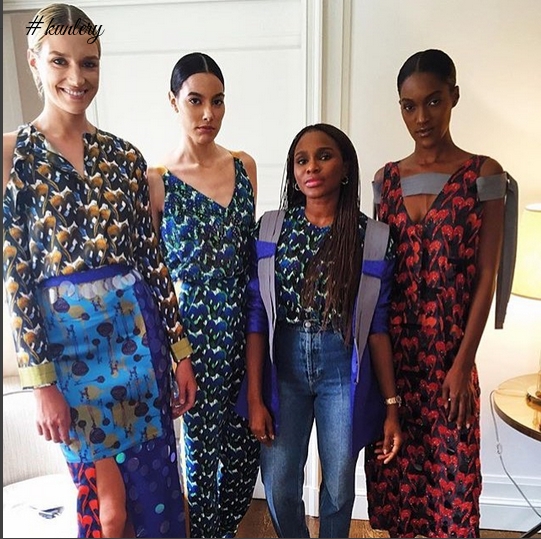 Lisa Folawiyo SS17 Collection X Tamu McPherson At NYFW!