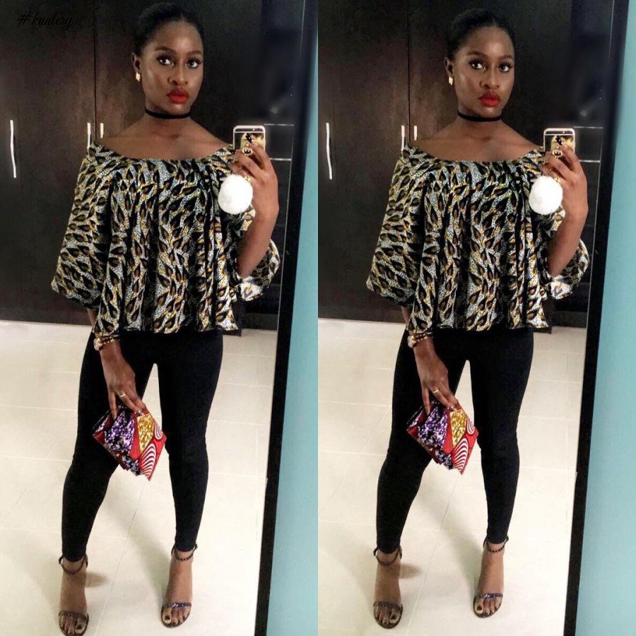 THIS ARE THE COOL WAYS YOU CAN ROCK ANKARA AND JEANS