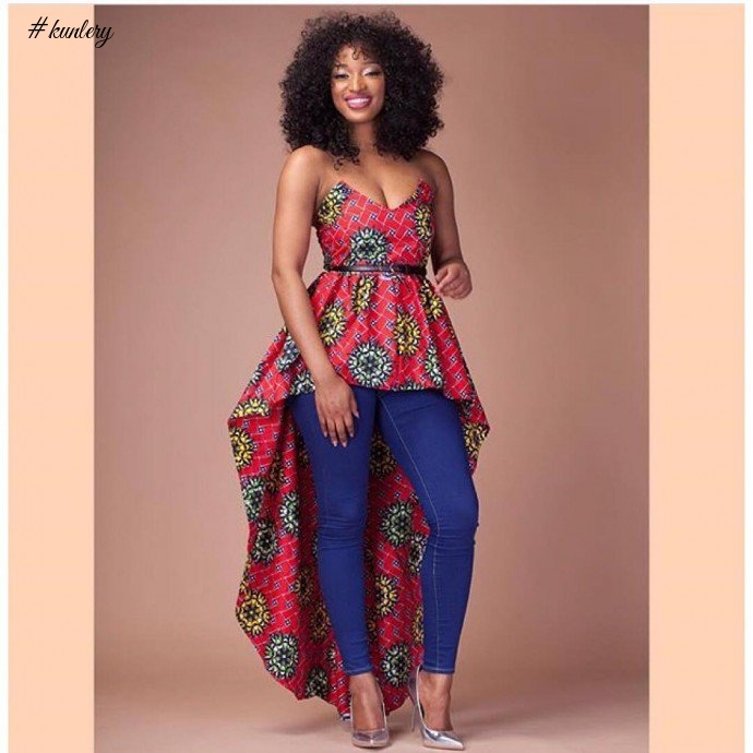 THIS ARE THE COOL WAYS YOU CAN ROCK ANKARA AND JEANS