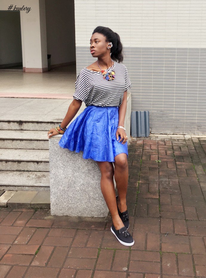 THE ANKARA FLARED SKIRT TREND YOU NEED TO ROCK