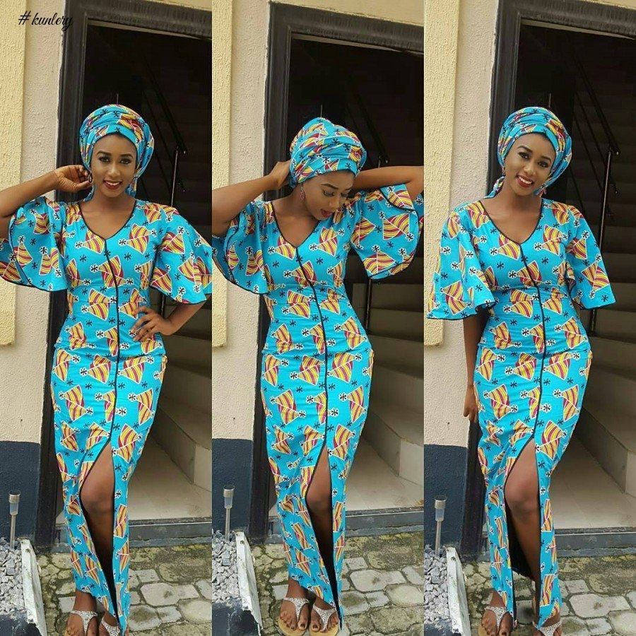 LATEST BLUE ASO EBI STYLES