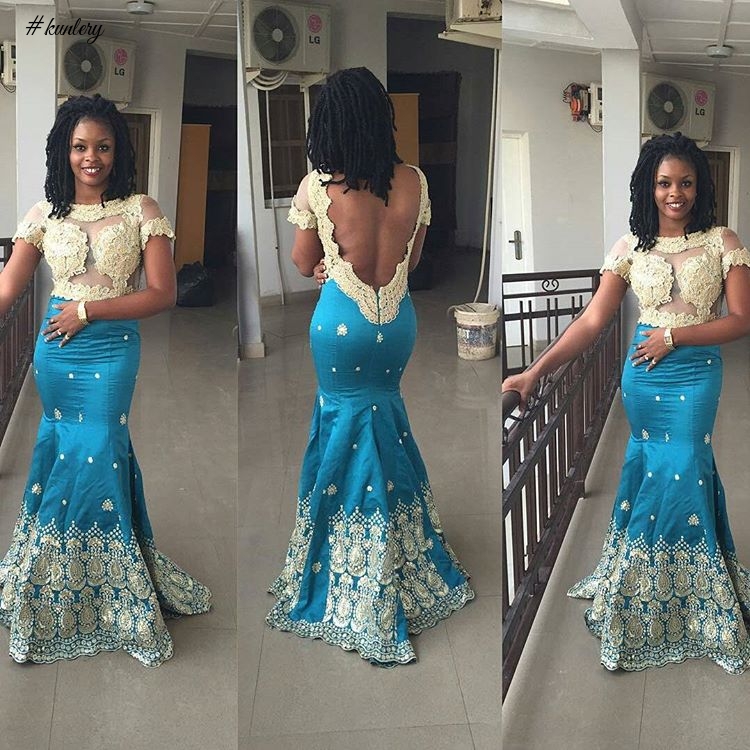 LATEST BLUE ASO EBI STYLES