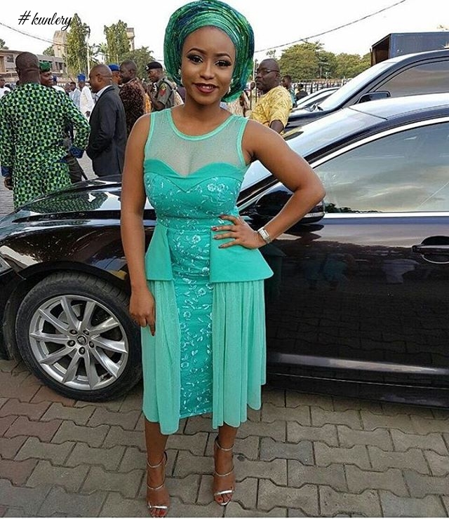 LATEST BLUE ASO EBI STYLES