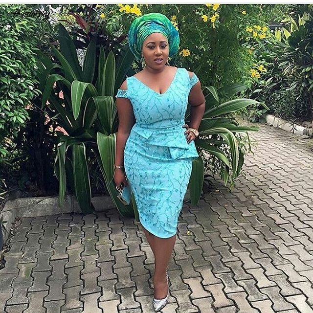 LATEST BLUE ASO EBI STYLES