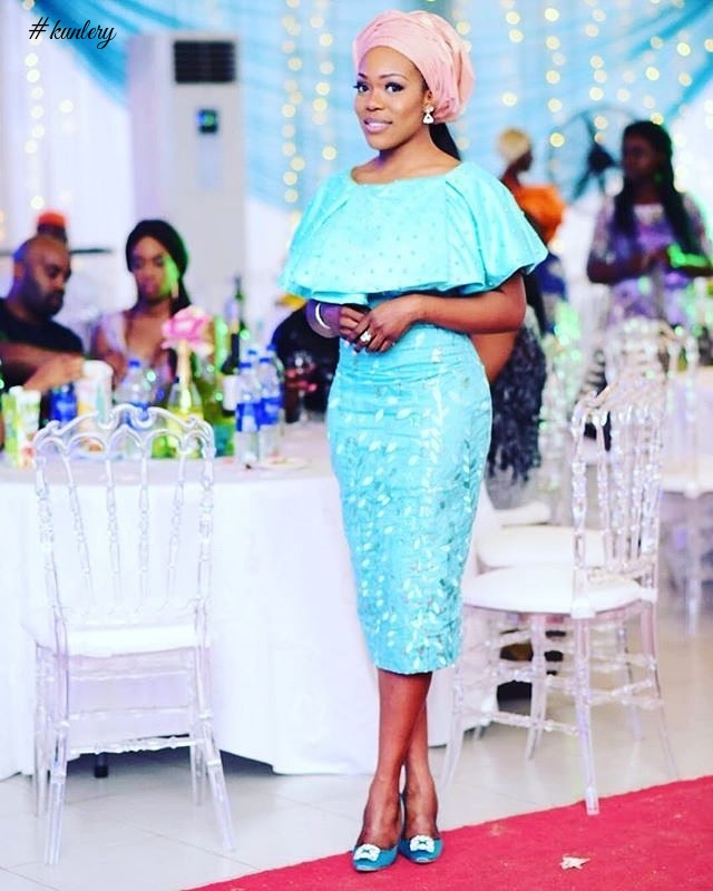 LATEST BLUE ASO EBI STYLES
