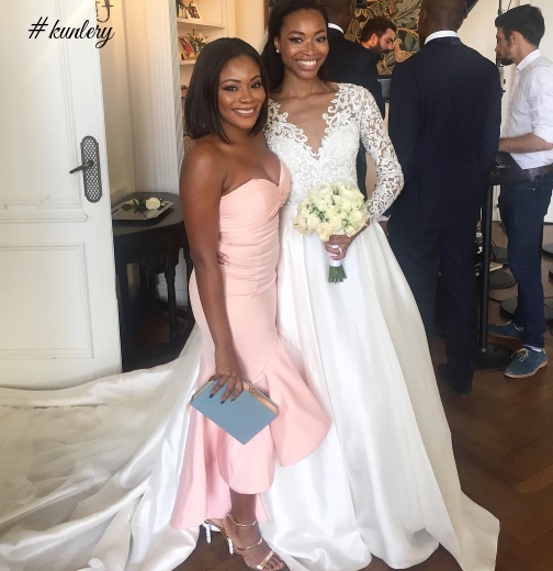 PHOTOS FROM TITI OSOMO AND JIMI ADESANYA’S DESTINATION WEDDING IN FRANCE