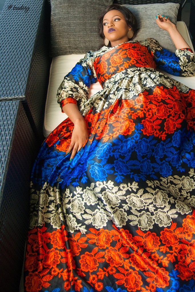 STEPHANIE COLE IN A STUNNING SHOOT FOR ELAN RED FASHION STORE