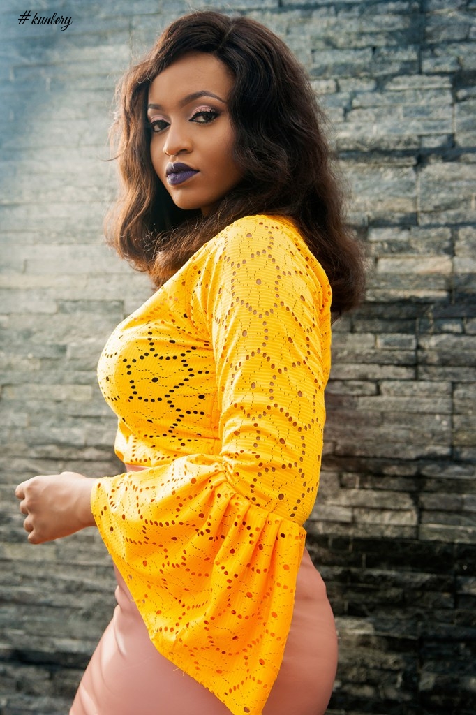 STEPHANIE COLE IN A STUNNING SHOOT FOR ELAN RED FASHION STORE
