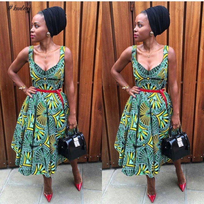 ANKARA STYLES FOR STRAIGHT-SHAPED WEDDING GUESTS