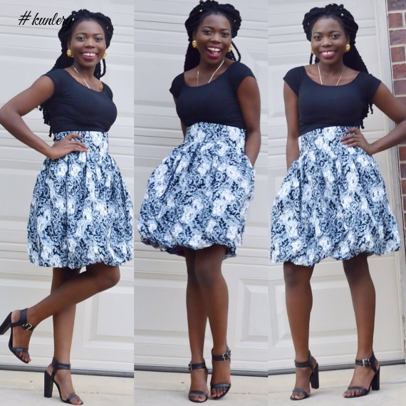 THE MONOCHROME BLACK AND WHITE ANKARA PRINTS YOU SHOULD SEE