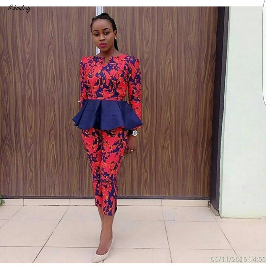 SLAY IN THESE SEXY ANKARA STYLES FOR COCKTAILS
