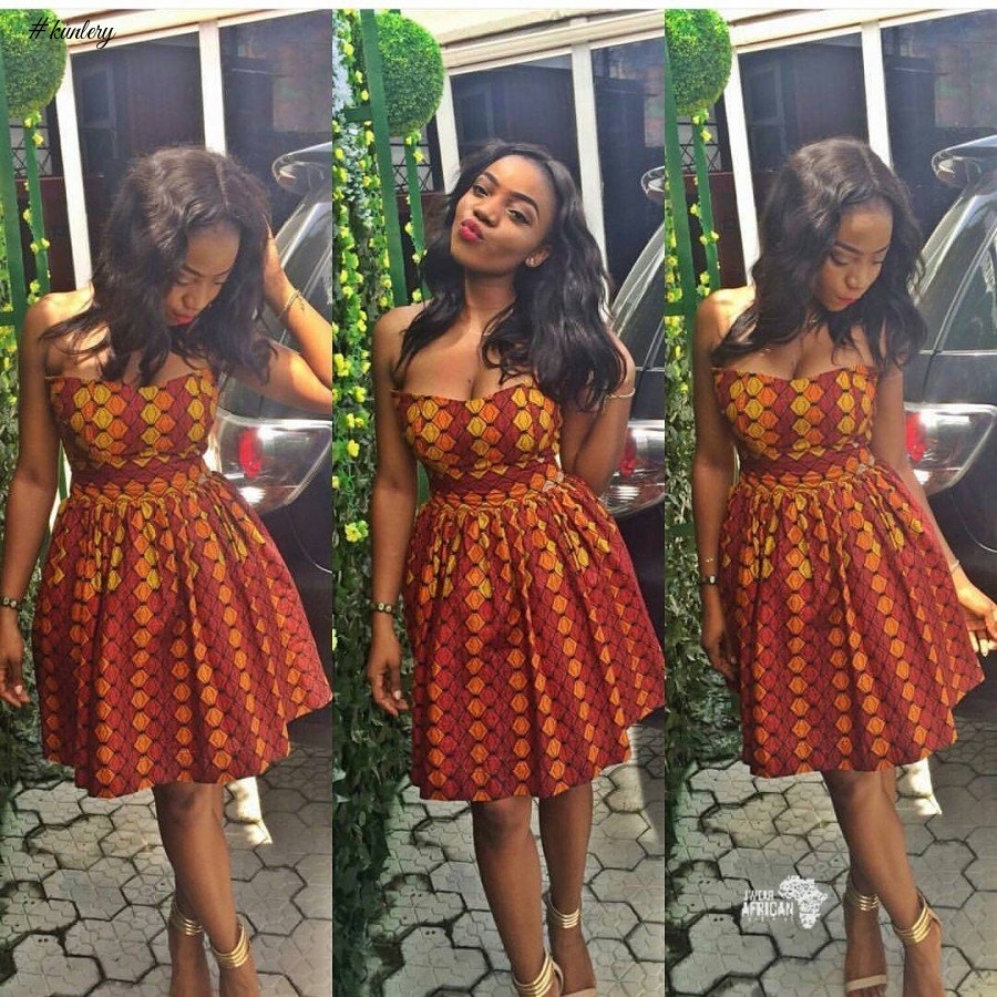 SLAY IN THESE SEXY ANKARA STYLES FOR COCKTAILS