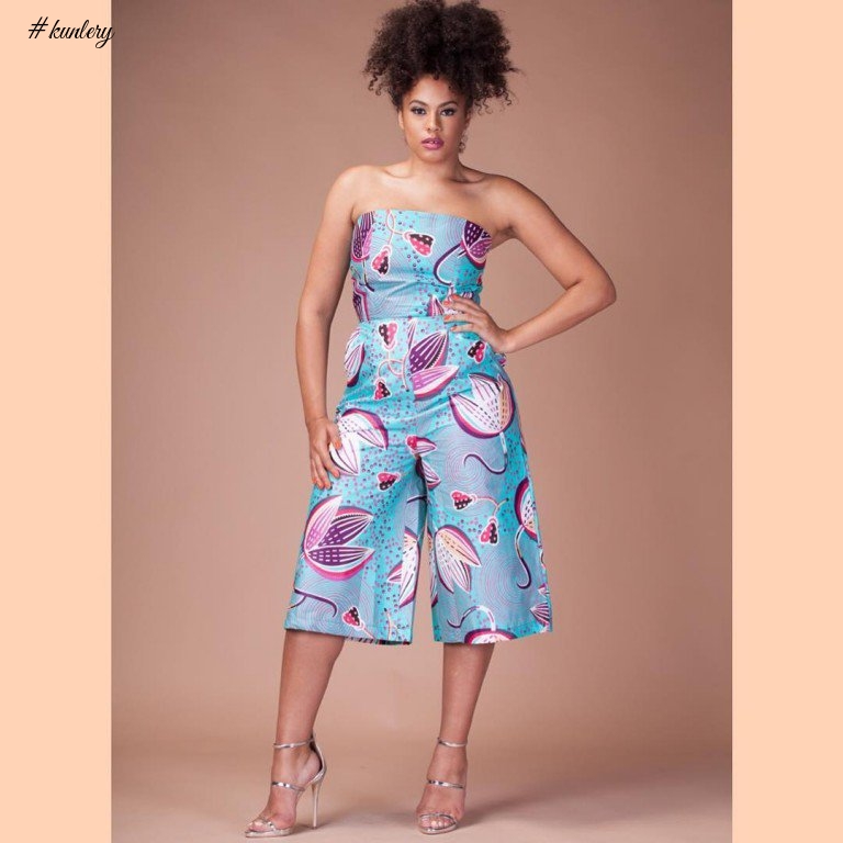 SLAY IN A STRAPLESS ANKARA STYLE THIS MONTH