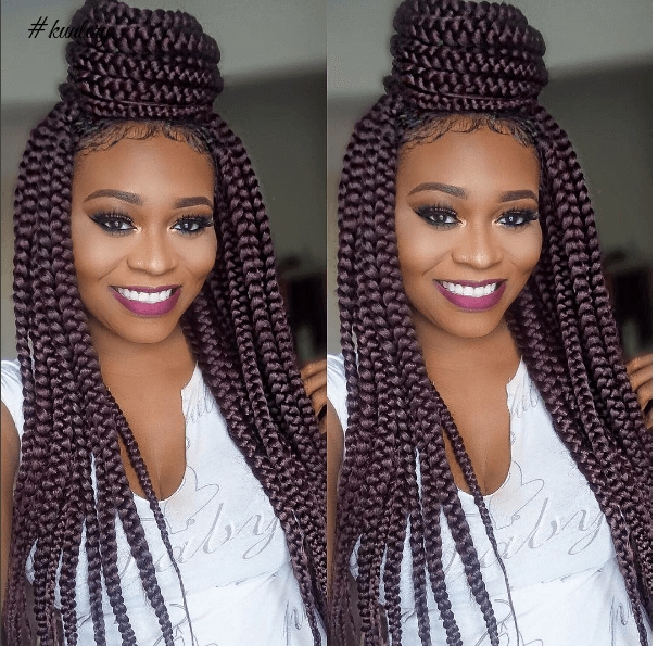 JOIN THE BOX BRAID GANG WITH THIS FABULOUS BRAID HAIRSTYLES