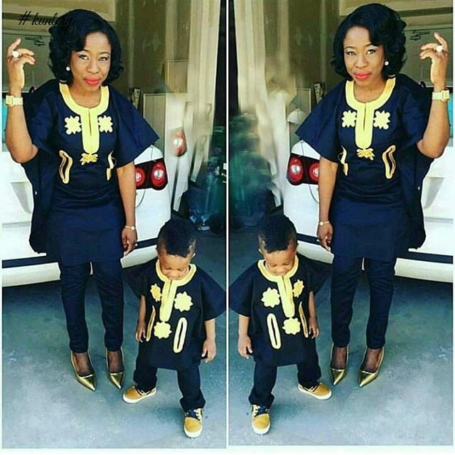 ASO EBI STYLES FOR YUMMY MUM’S AND THEIR CUTIES