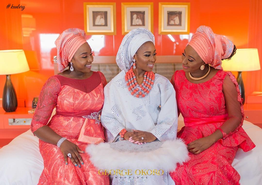 AMINA AND MOBOLANLE’S GREEN AND WHITE TRADITIONAL WEDDING