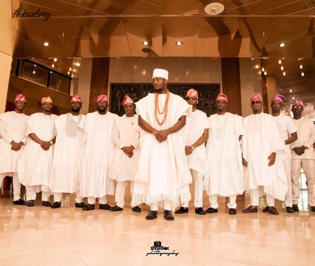 AMINA AND MOBOLANLE’S GREEN AND WHITE TRADITIONAL WEDDING