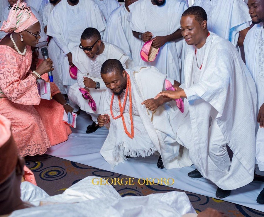 AMINA AND MOBOLANLE’S GREEN AND WHITE TRADITIONAL WEDDING