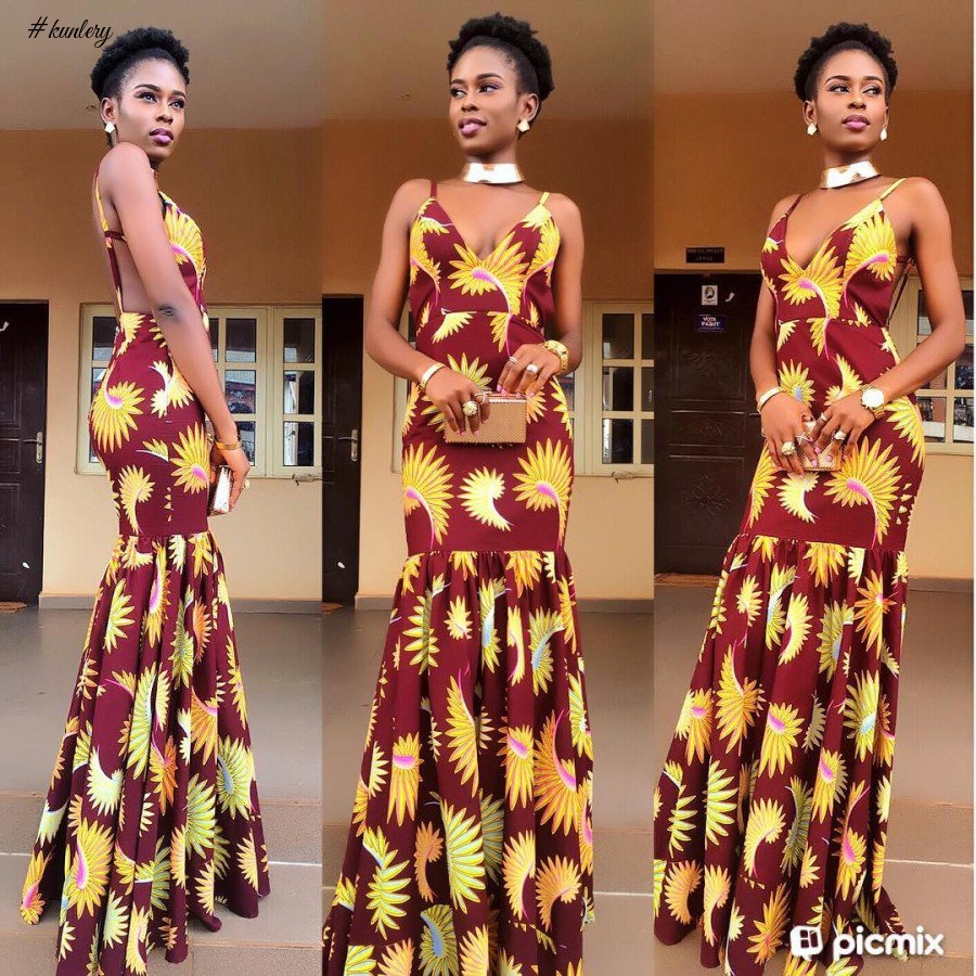 LATEST ADMIRABLE FLOOR LENGTH ANKARA STYLES TO TRY OUT THIS MONTH