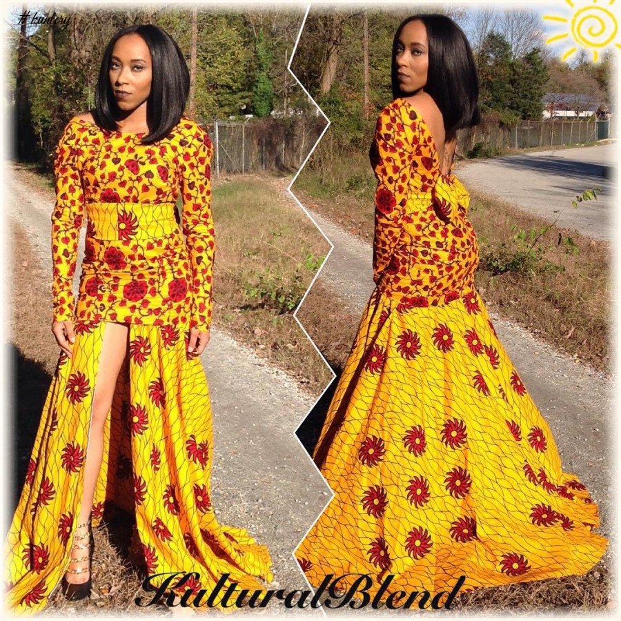 LATEST ADMIRABLE FLOOR LENGTH ANKARA STYLES TO TRY OUT THIS MONTH