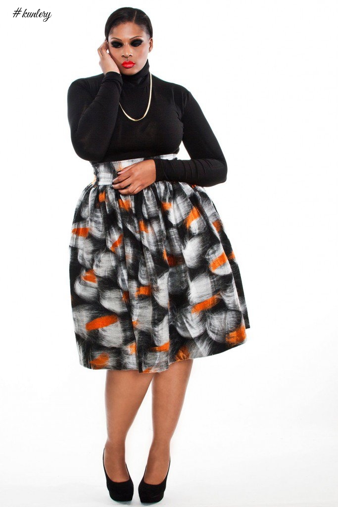 CONTEMPORARY WAYS TO STYLE PLUS-SIZE ANKARA SKIRTS