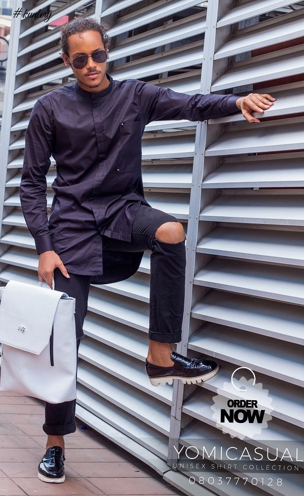 YOMI MAKUN UNVEILS HIS FIRST EVER UNISEX SHIRT COLLECTION FOR CLOTHING BRAND YOMI CASUAL