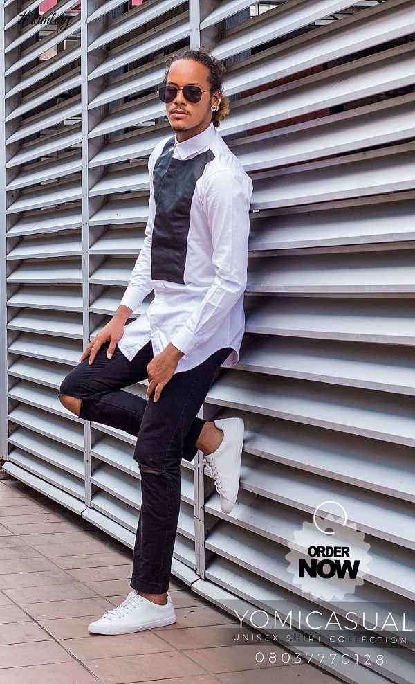 YOMI MAKUN UNVEILS HIS FIRST EVER UNISEX SHIRT COLLECTION FOR CLOTHING BRAND YOMI CASUAL