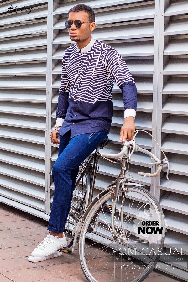 YOMI MAKUN UNVEILS HIS FIRST EVER UNISEX SHIRT COLLECTION FOR CLOTHING BRAND YOMI CASUAL