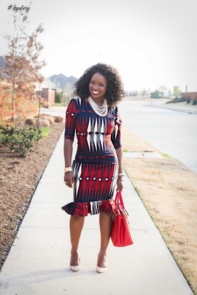 ANKARA DRESS INSPIRATION FOR WORK