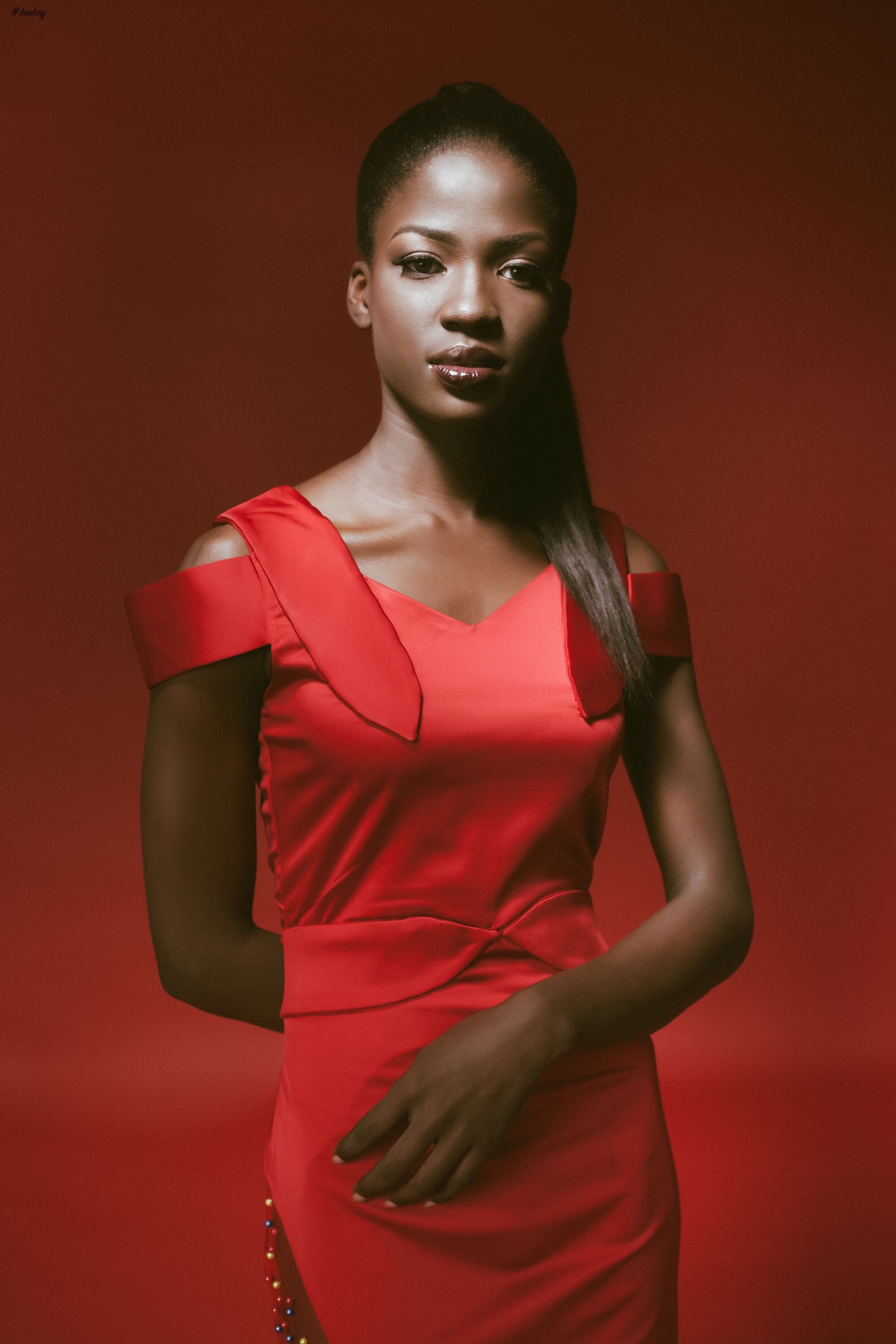 For the Love of Red! Abuja Based Aisha Abu-Bakr Luxury Design Presents Unisex Collection -Rouge