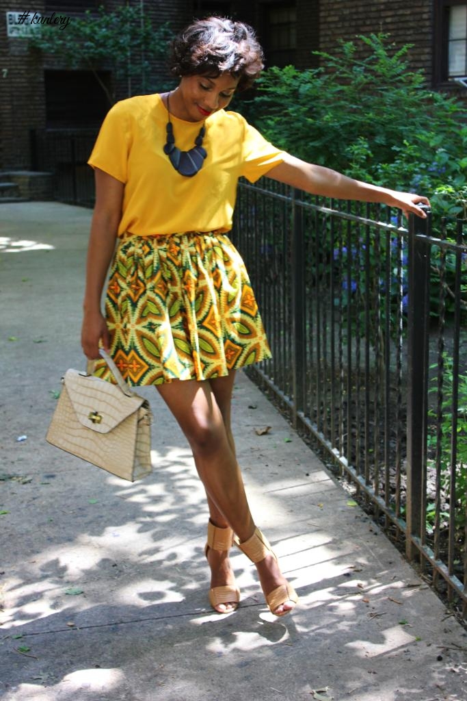 BE A STREET STYLE STAR WITH THESE ANKARA STYLES