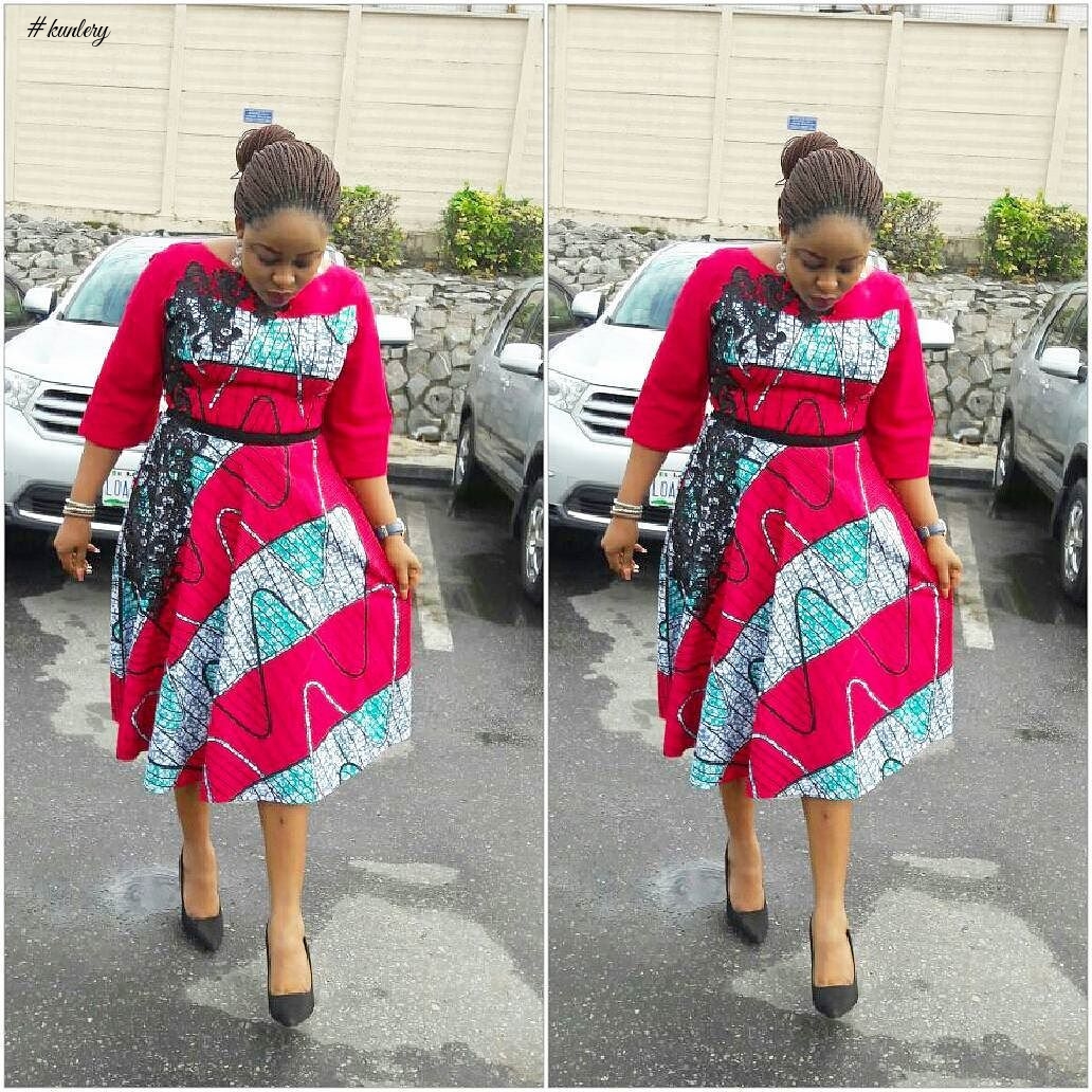 CHECK OUT THESE LATEST EYE POPPING ANKARA STYLES