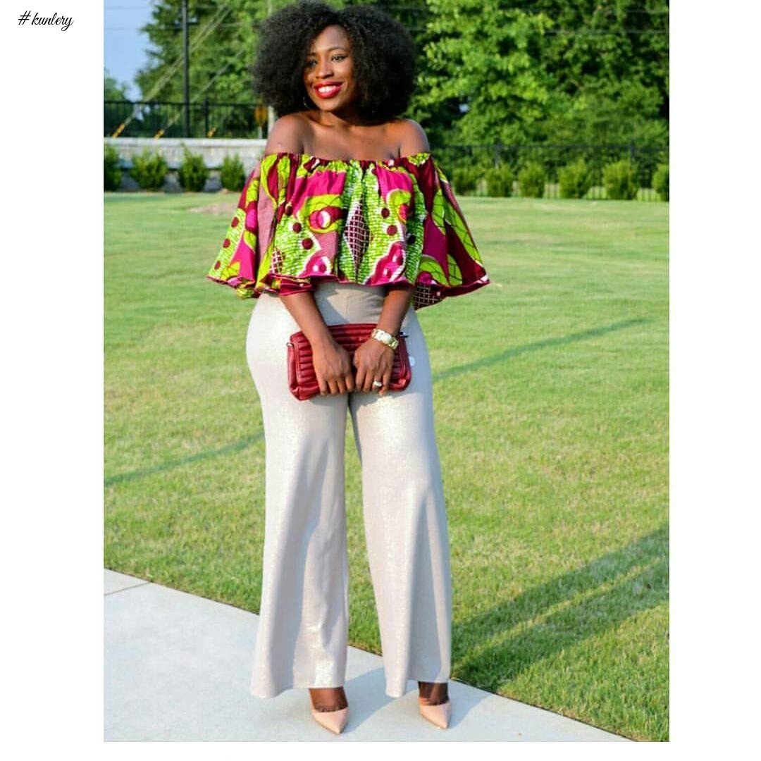 ENHANCE YOUR STYLE GAME IN THESE FAB LATEST ANKARA STYLES