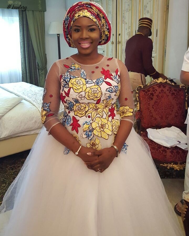 BEAUTIFUL AND FASHIONABLE ANKARA RECEPTION AND BRIDAL GOWNS