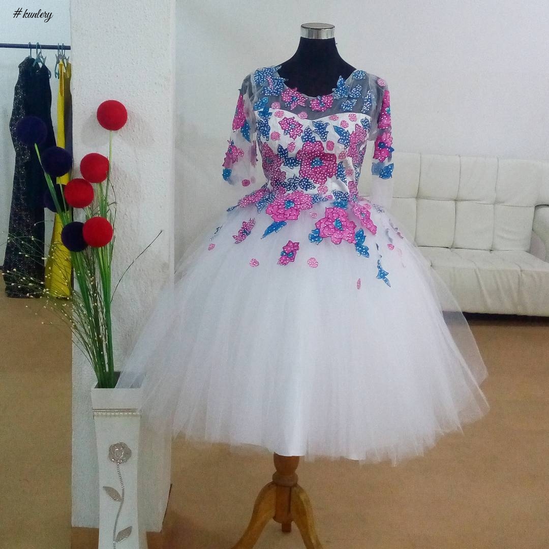 BEAUTIFUL AND FASHIONABLE ANKARA RECEPTION AND BRIDAL GOWNS