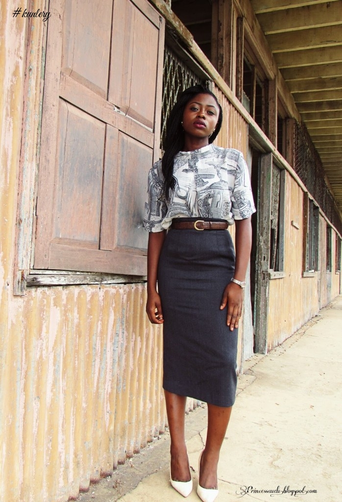 Journalist & Fashion Blogger Sarah Audu