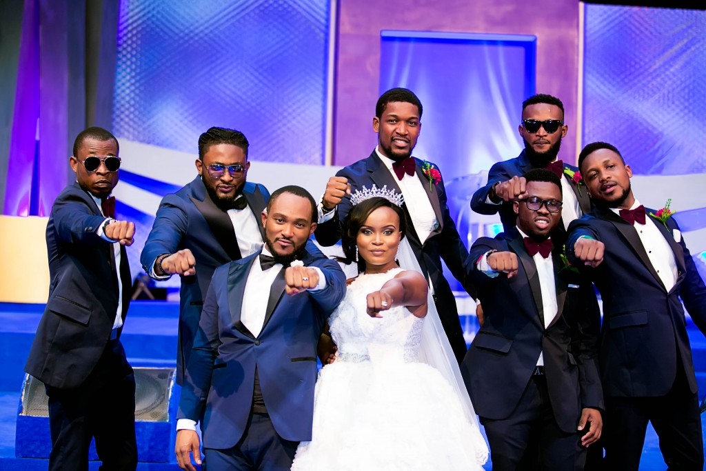 Official White Wedding Photos! Actor Blossom Chukwujekwu & Fashion Designer Maureen Ezissi | Uti, RMD, Linda Ejiofor, Adesuwa Etomi, Ufuoma McDermott, Yomi Casual, Yaw, More, Attend