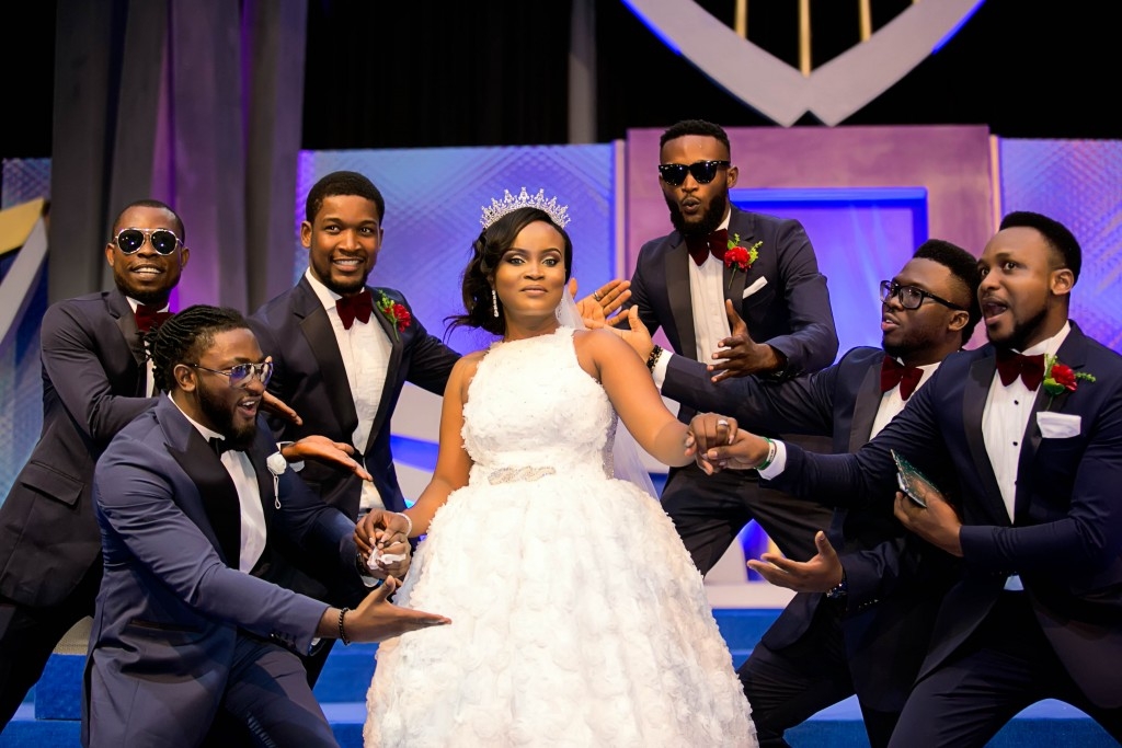 Official White Wedding Photos! Actor Blossom Chukwujekwu & Fashion Designer Maureen Ezissi | Uti, RMD, Linda Ejiofor, Adesuwa Etomi, Ufuoma McDermott, Yomi Casual, Yaw, More, Attend
