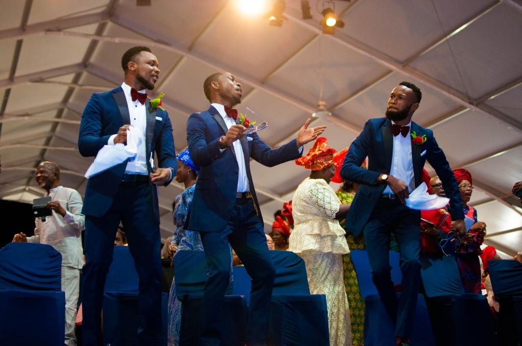 Official White Wedding Photos! Actor Blossom Chukwujekwu & Fashion Designer Maureen Ezissi | Uti, RMD, Linda Ejiofor, Adesuwa Etomi, Ufuoma McDermott, Yomi Casual, Yaw, More, Attend