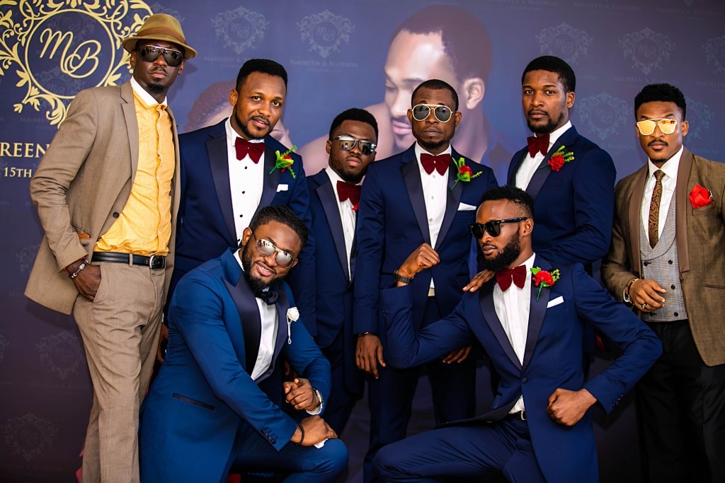 Official White Wedding Photos! Actor Blossom Chukwujekwu & Fashion Designer Maureen Ezissi | Uti, RMD, Linda Ejiofor, Adesuwa Etomi, Ufuoma McDermott, Yomi Casual, Yaw, More, Attend