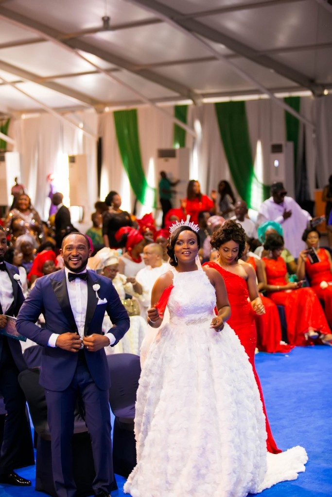 Official White Wedding Photos! Actor Blossom Chukwujekwu & Fashion Designer Maureen Ezissi | Uti, RMD, Linda Ejiofor, Adesuwa Etomi, Ufuoma McDermott, Yomi Casual, Yaw, More, Attend