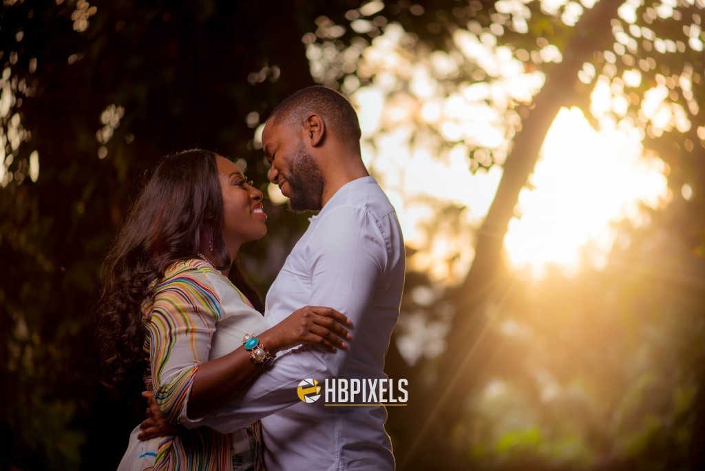 Tosin & Novo’s Fun Pre-Wedding Shoot with their Dog | Photos by Happy Benson Pixels