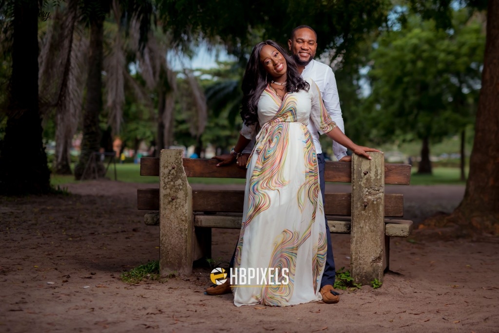 Tosin & Novo’s Fun Pre-Wedding Shoot with their Dog | Photos by Happy Benson Pixels