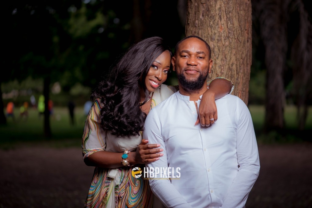Tosin & Novo’s Fun Pre-Wedding Shoot with their Dog | Photos by Happy Benson Pixels