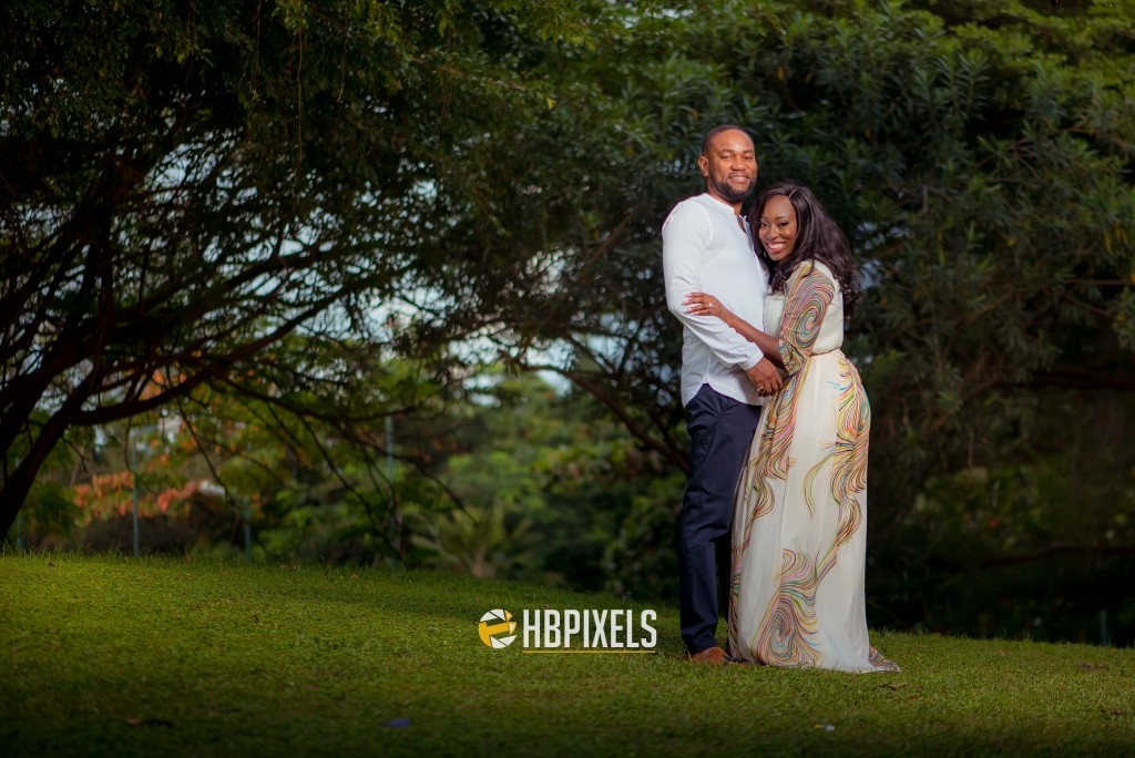 Tosin & Novo’s Fun Pre-Wedding Shoot with their Dog | Photos by Happy Benson Pixels