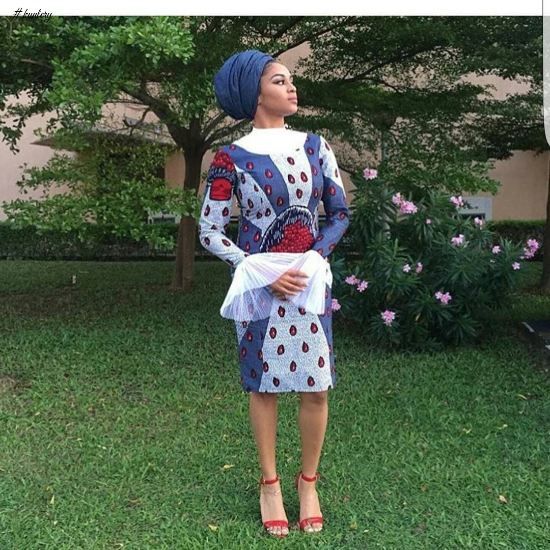 LOVELY ANKARA STYLES SEEN OVER THE WEEKEND
