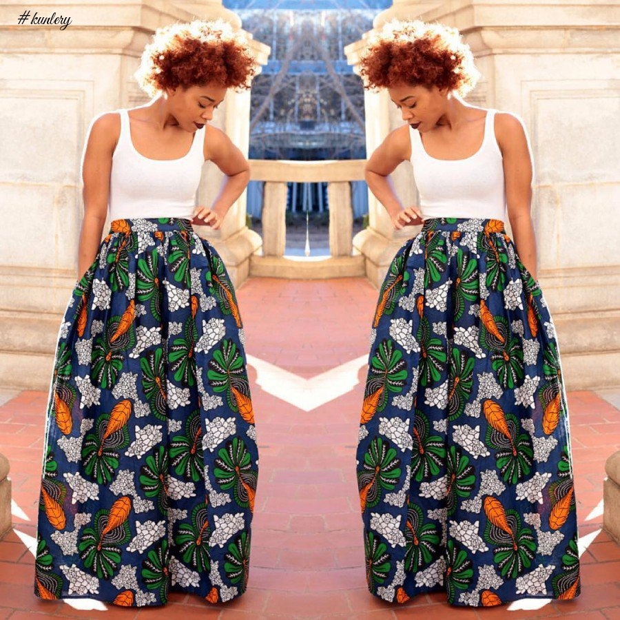 ANKARA MAXI SKIRTS FOR THE WIN